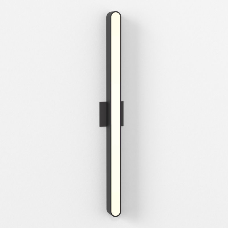 Atticus 3000K, Matt Black, 4.33" H x 35.43" W x 2.64" D