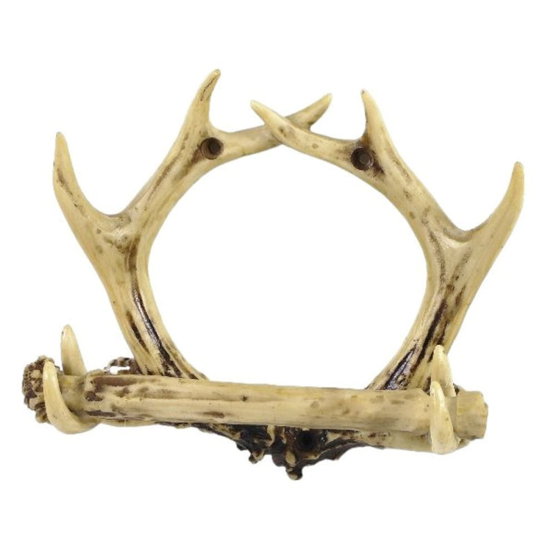 Porte-papier hygiénique en forme de bois de cerf