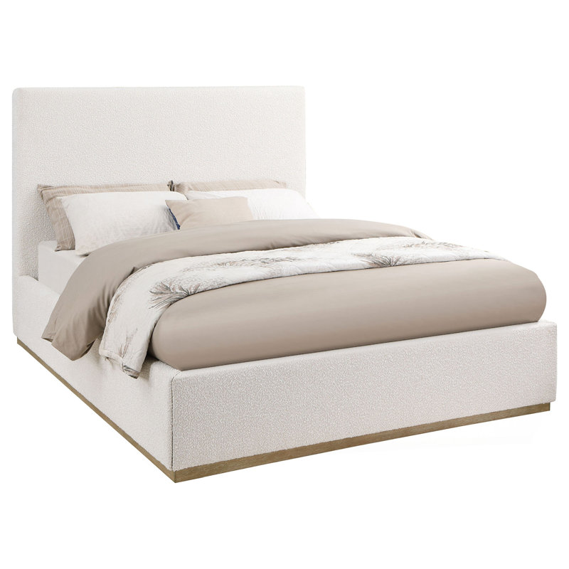 Othello Cream Platform Bed