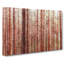Red Forest In The Autumn - Wrapped Canvas Painting-56655322