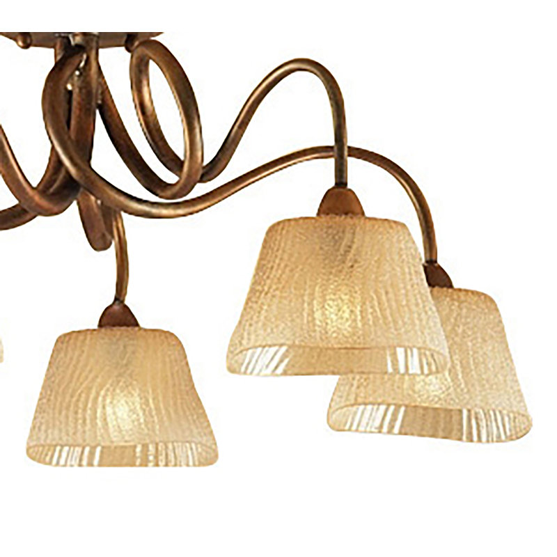 Klassen 5-Light Shaded LED Chandelier