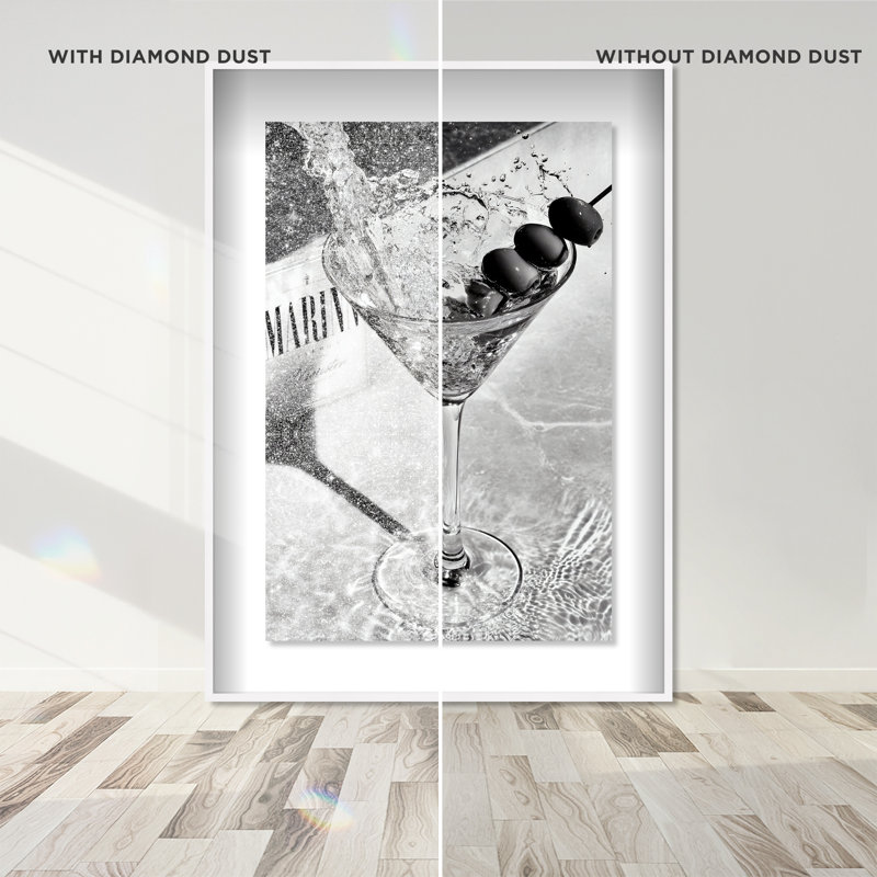 Chill Time II Shadowbox Food & Beverages Print by Oliver Gal, Black Frame, 10 x 15, 31.5"H x 21.5"W, White Shadowbox