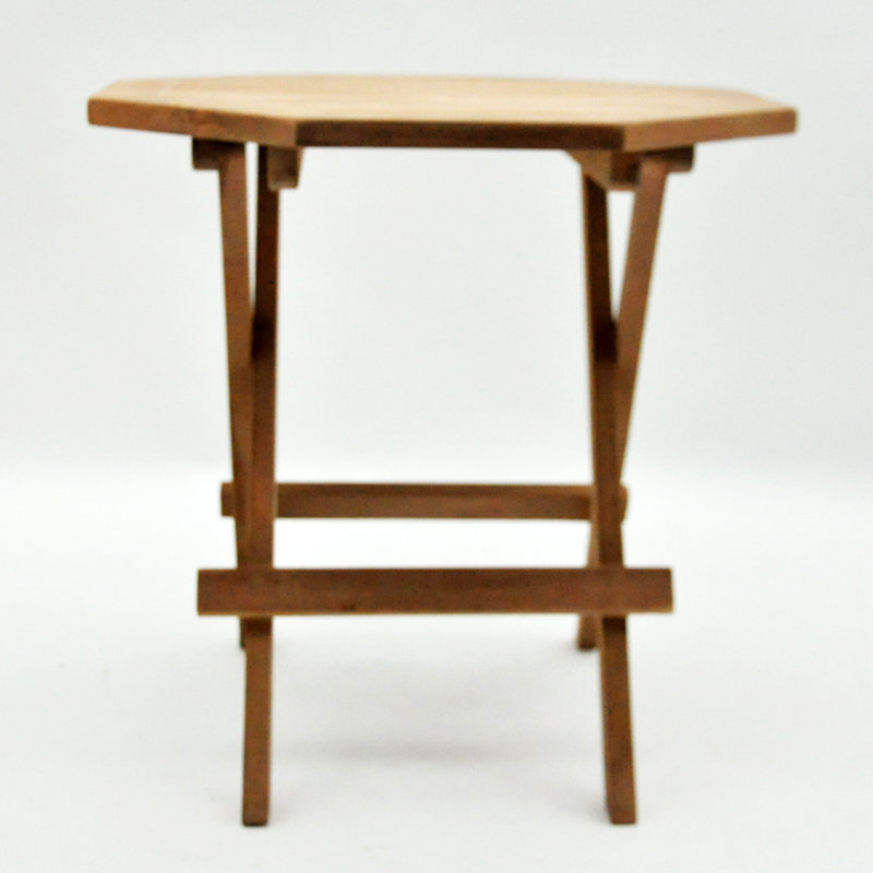 Juliano Teak Folding Outdoor Side Table , 45cm cm W 45cm cm D