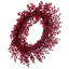 28" Red Crab Apple Mixed Berry Wreath.