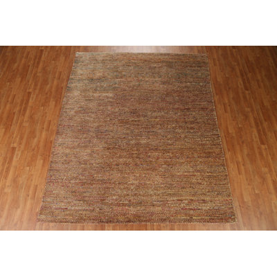 Tapis oriental contemporain noué à la main 8 x 10