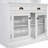 83.4"Tall Bookshelf, Modern Bookcase With 2 Glass Doors And 1 Drawer,Storage Bookcase With Open Shelves For Living Room,Home Office-920244506