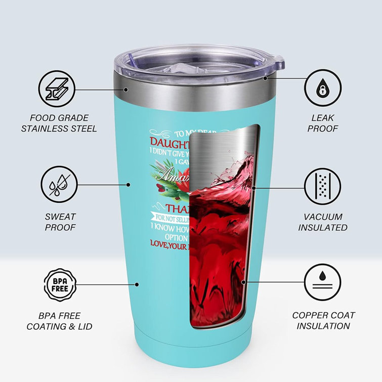 LiqCool 20 Oz Insulated Coffee Mug, Tumbler with