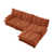 Chenille orange