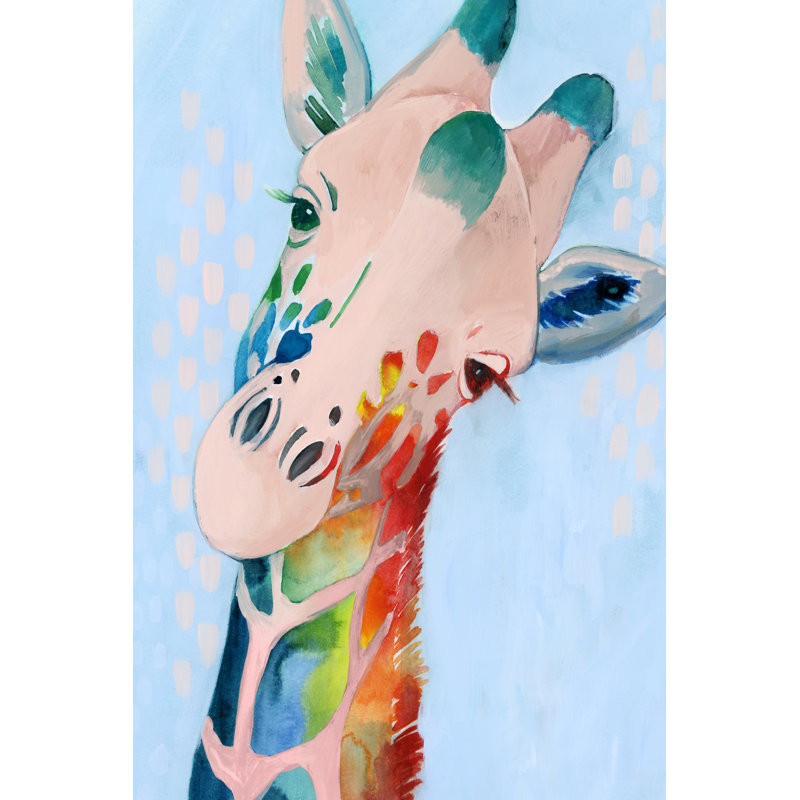 Jungle Spectrum II by Grace Popp - Painting on Canvas, 46cm H x 30cm W, Wrapped Canvas