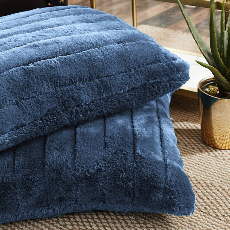 Housse de coussin Supermink, Mirage bleu