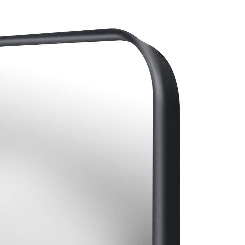Rivesville Medicine Cabinet Mirror, 22" H x 16" W, Matte Black