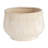 Stoneware Ceramic Planter with Sculpted Face - Decorative Indoor Plant Pot.-1869144213
