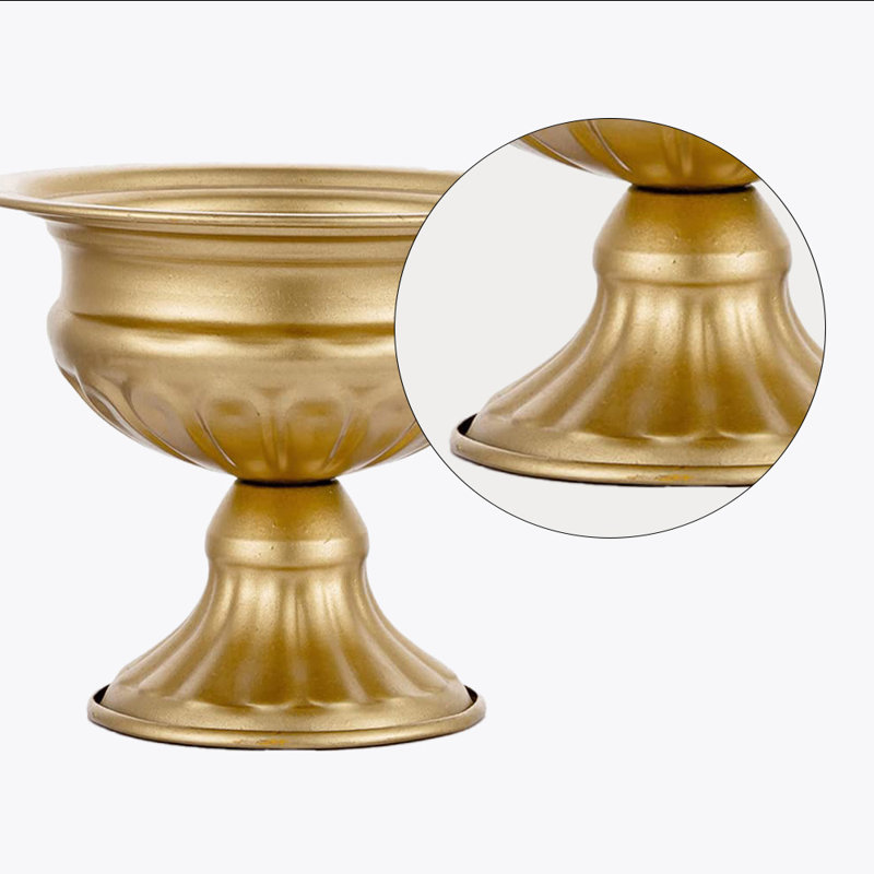 Vases en métal, mini vases en laiton, 10