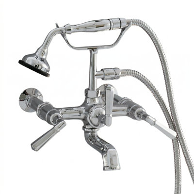 Robinet de baignoire mural mural avec douchette Deco par Strom Living