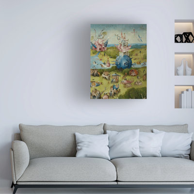 «Hieronyme», Le jardin des délices, 1490-1500, art sur toile