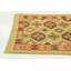 Tapis en laine brun 3 pi 5 po x 6 pi 7 po one-of-kind main-noué la new age Elland