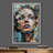 Elegant Person " Fragmented Beauty Modern Mixed Media Portrait Newspaper Contemporary " Print-98179653-98179651