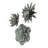 Boho Plants & Flowers Wall Decor on Metal
