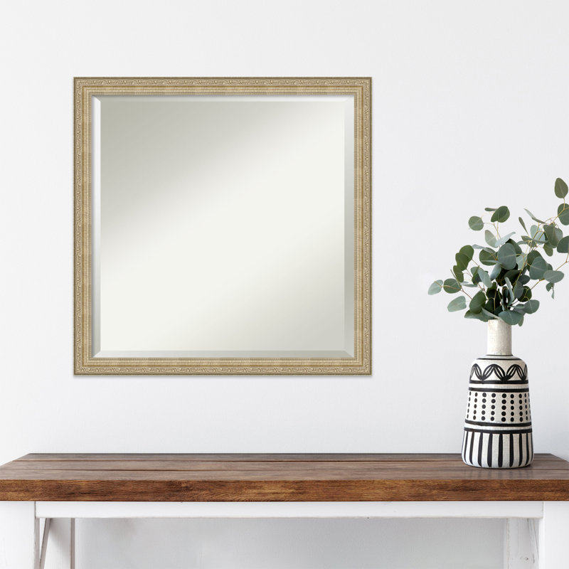 Miroir mural Lennja Paris Champagne, 22 po x 22 po