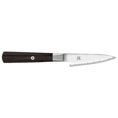  Mercer Culinary M20707 Genesis 7-Inch Santoku Knife,Black:  Santoku Knives: Home & Kitchen