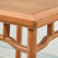 Support de rangement antique entièrement en bois massif
