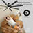 84 In Super Large Black Ceiling Fan With Remote Control