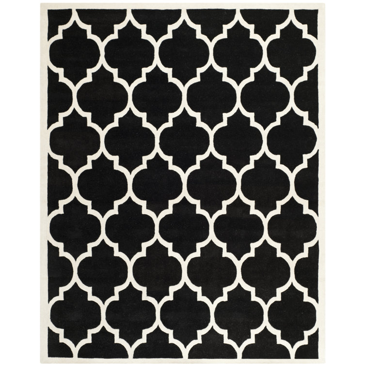 Carolene Hand Tufted Wool Geometric Rug