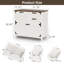 Classeur horizontal en bois 4 tiroirs-33915432