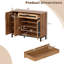  Buffet 48 po avec tiroirs et tablettes amovibles pour le vestibule de la cuisine
