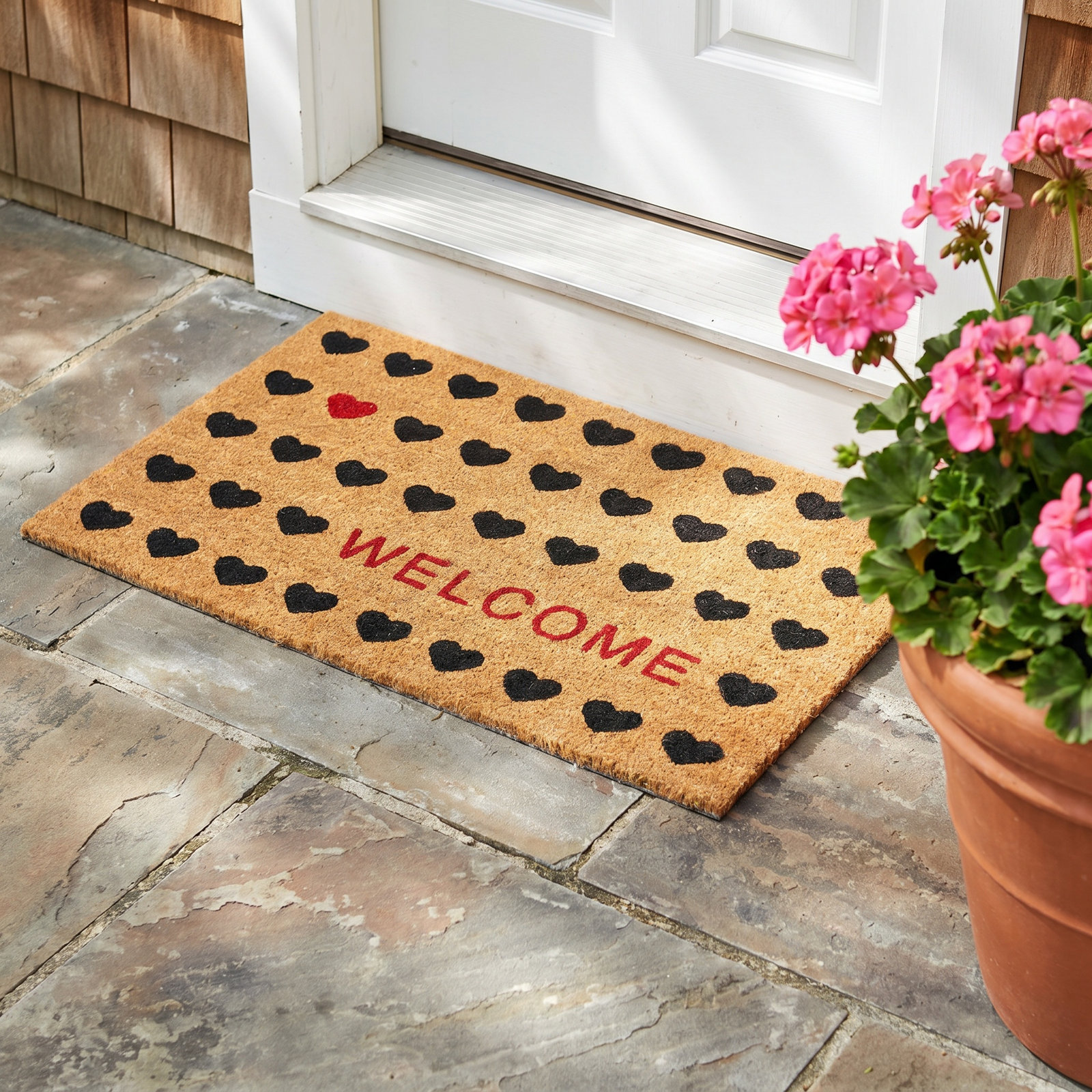 Krouse Non-Slip Valentine's Day Doormat