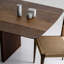 Brown Rectangular Solid Wood Dining Table-798837292
