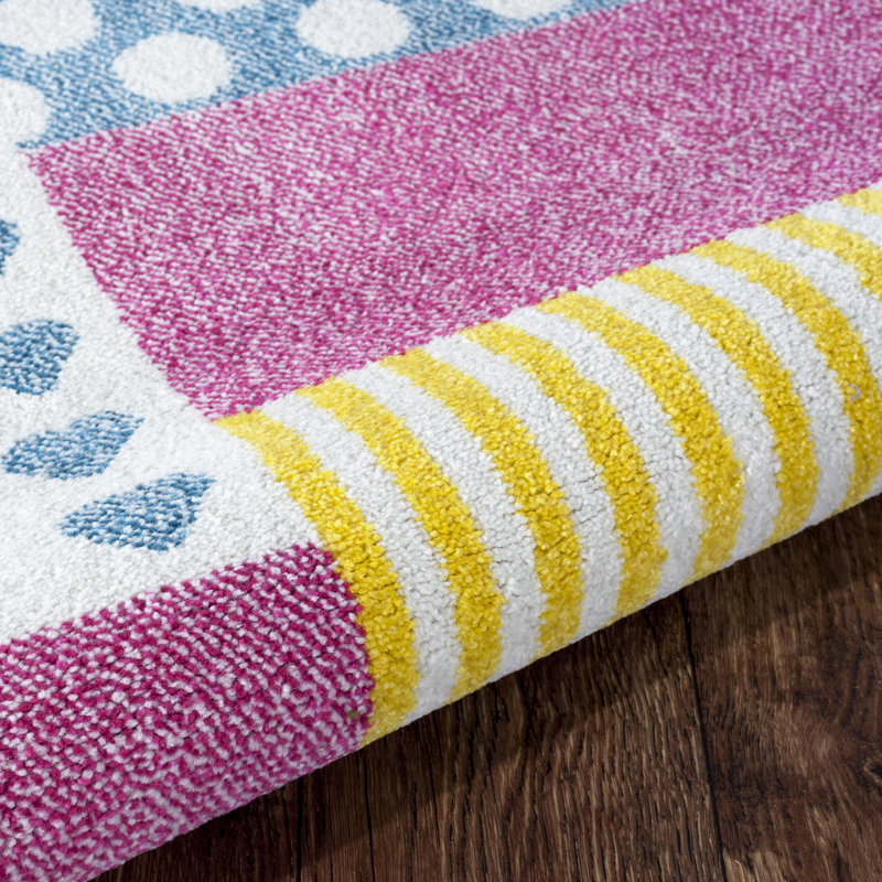 Carlwirtz Geometric Rug, Rectangle  1'10" x 3'