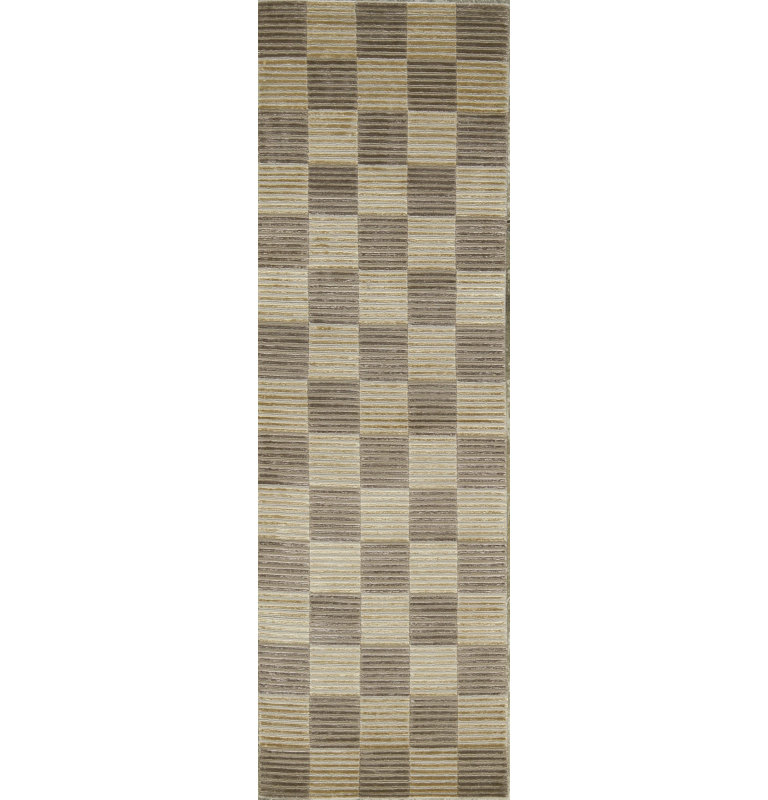 Hand-Knotted High-Quality Camel Area Rug