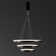 Meranda 3 - Light Dimmable LED Tiered Chandelier