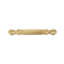 EDGAR BEREBI NANTUCKET 3-1/2" CENTER TO CENTER PULL IN MUSEUM GOLD PLATE-1123228555