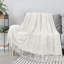 Jeté doux pour canapé, rose clair, 50 x 60-94571952-94571955-94571951