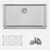 Builder STYLISH 31 inch Undermount Stainless Steel Kitchen Sink with Grid and Strainer