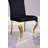 Faux Leather Dining Chairs, Accent Armless Chairs, Upholstered dining room chair, dinning chair,kitchen chair-1023541494-1040622223-1040622222