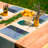 Polyester Abstract Rectangle Placemat