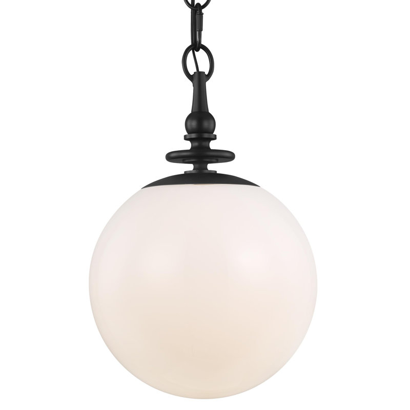Capri 1 - Light Pendant, 17.375" H x 11" W x 11" D, Aged Iron