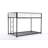 Andreano Twin Drawer Bunk Bed with Mattress with Bookcase with Desk with Trundle Bed with Shelves