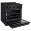 ZLINE 30" Classic Gas Range w/ 4 Burners & Convection Oven in Black Stainless Steel