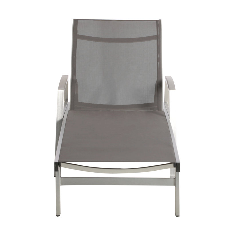Oxton Chaise Lounge, Gray