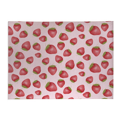 Tapis de cuisine antidérapant Summer Strawberries