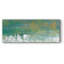 Chartreuse et turquoise II sur toile-1580294989