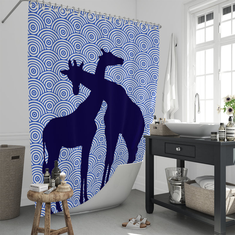 Shower Curtain, 70"H x 90" W