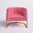 Velvet Barrel Chair-99309305-99309309
