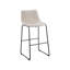 Mateyka Upholstered Counter Stool with Metal Frame-39605421