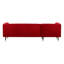 Monaville 4 Seater Velvet Sofa & Chaise-1195475402-1195475399