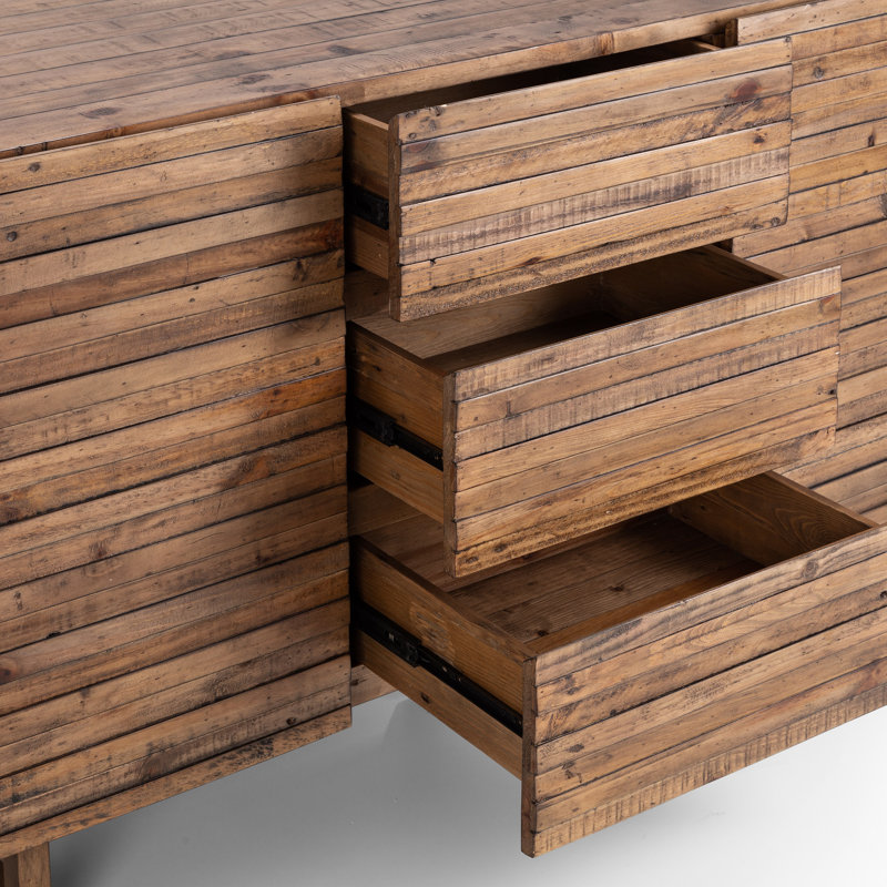 Avey 145cm Solid Wood Sideboard